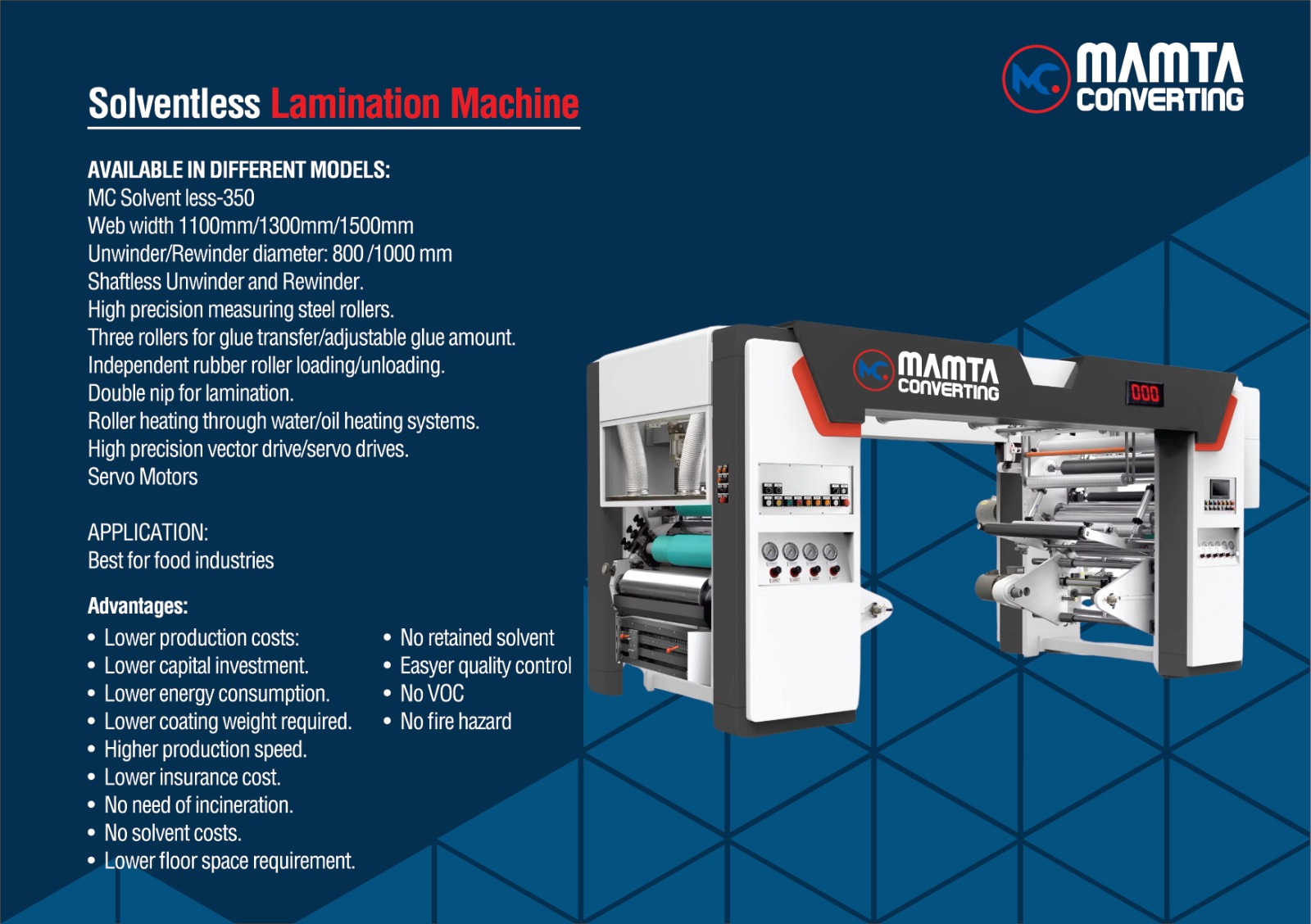 Solventless Lamination Machine